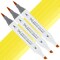 Artfinity Sketch Marker Sets - Set of 3 - Morning Sun Y2-3, Vibrant, Professional, Dye-Based Alcohol Markers for Artists, Drawing, Travel, & More